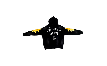 BLACK LIGHTNING ZIP-UP