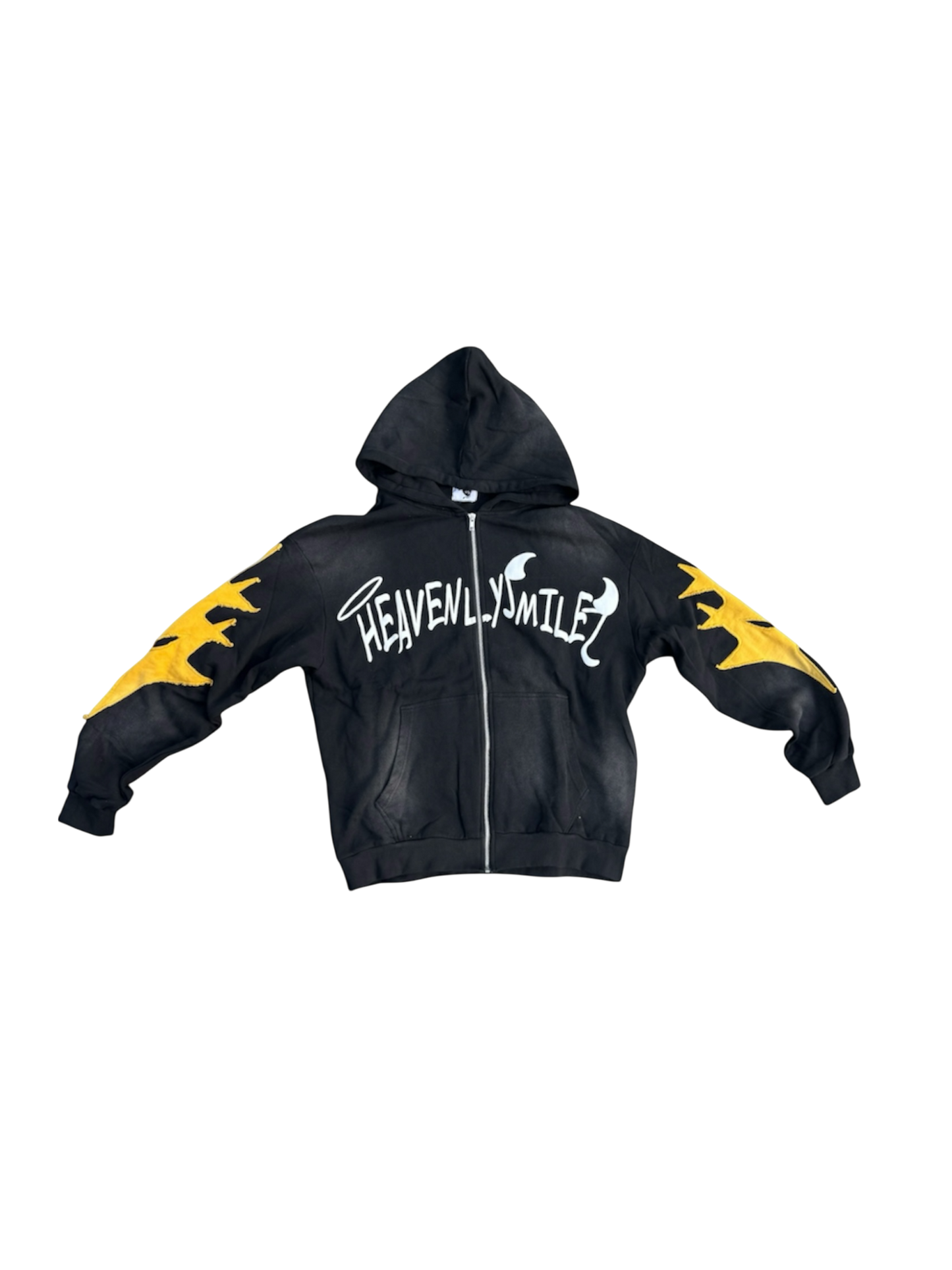 BLACK LIGHTNING ZIP-UP